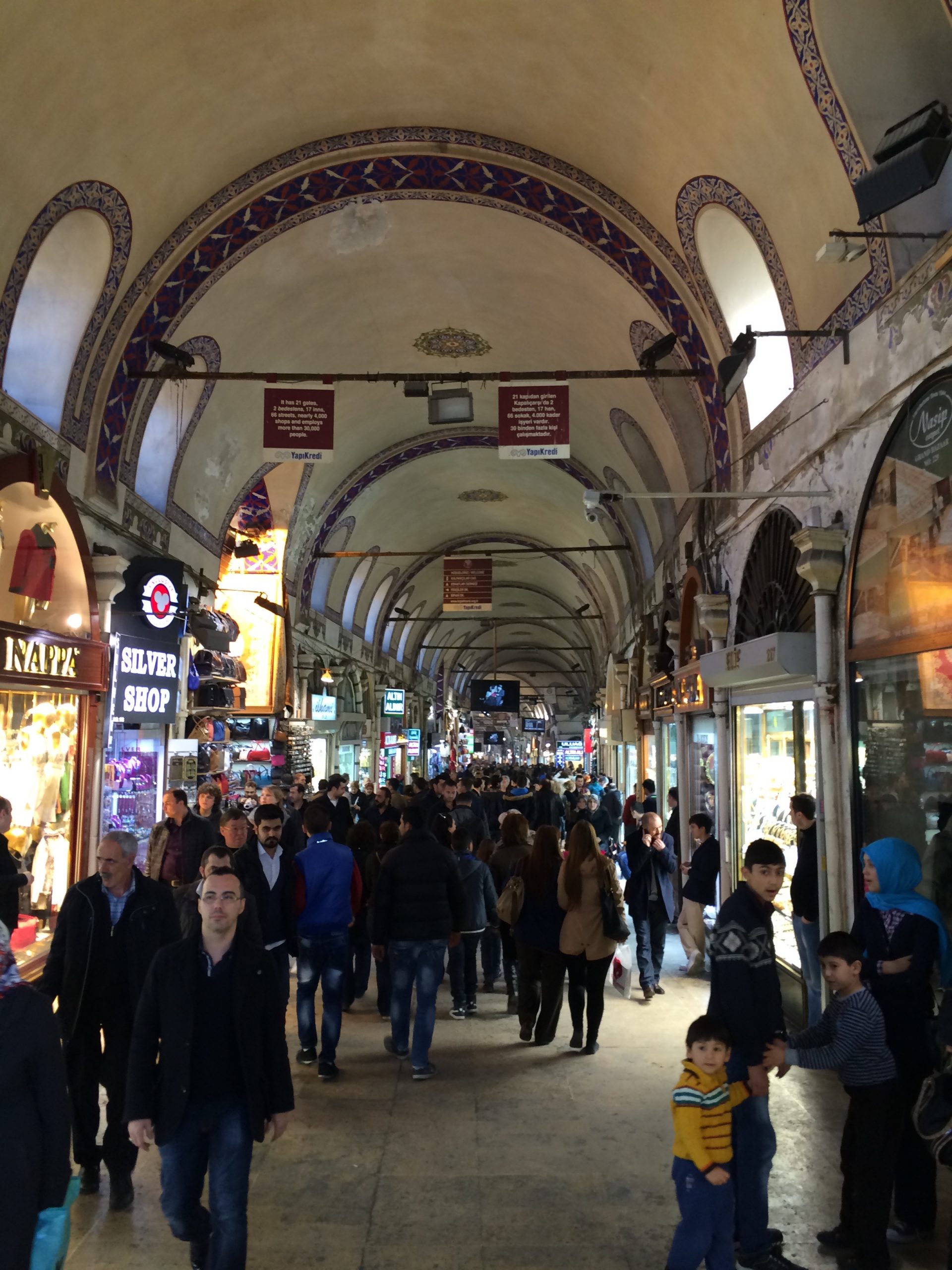 Рынки и покупки в Стамбуле в феврале