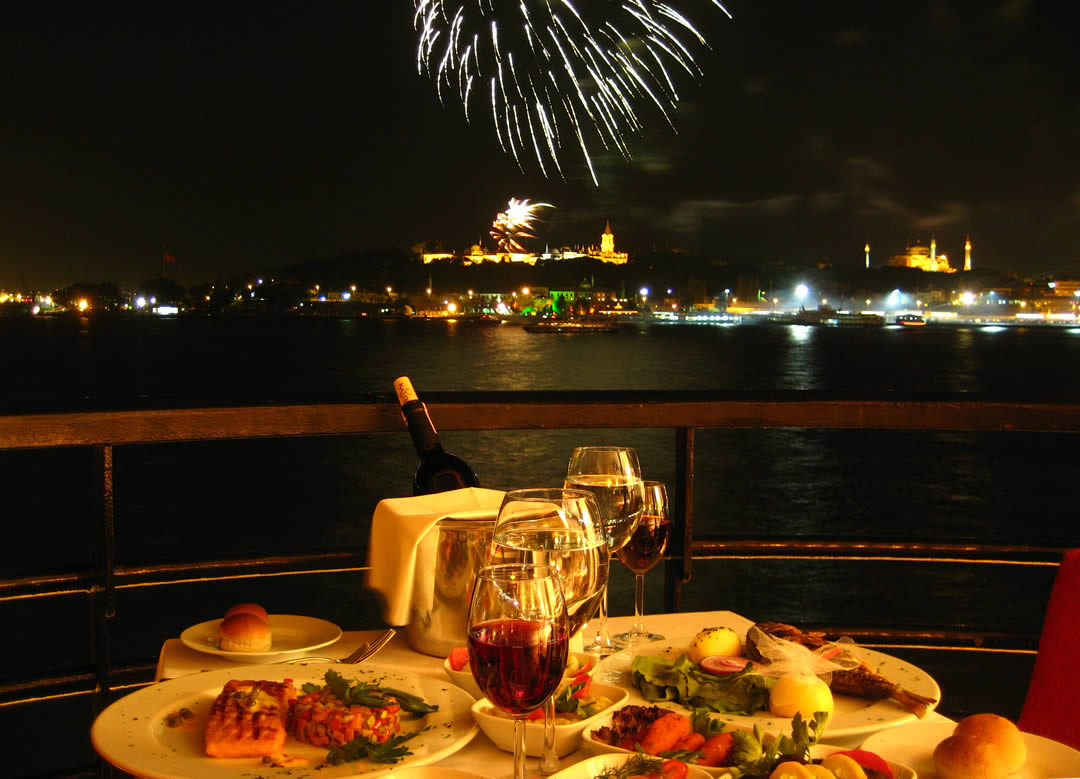 Рестораны Стамбула на новый год