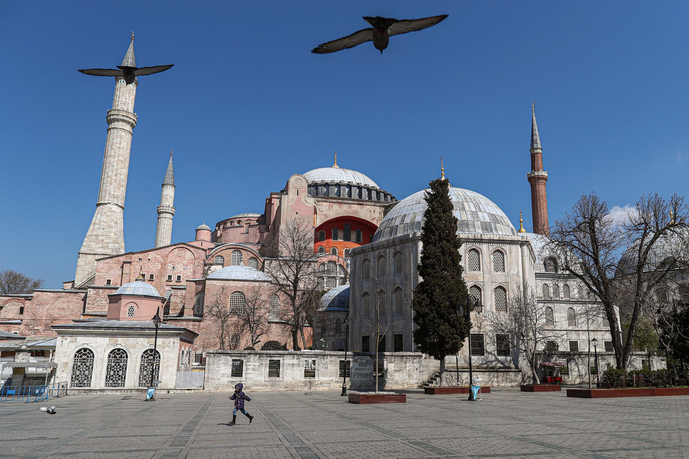 Большая мечеть Айя-София в Стамбуле