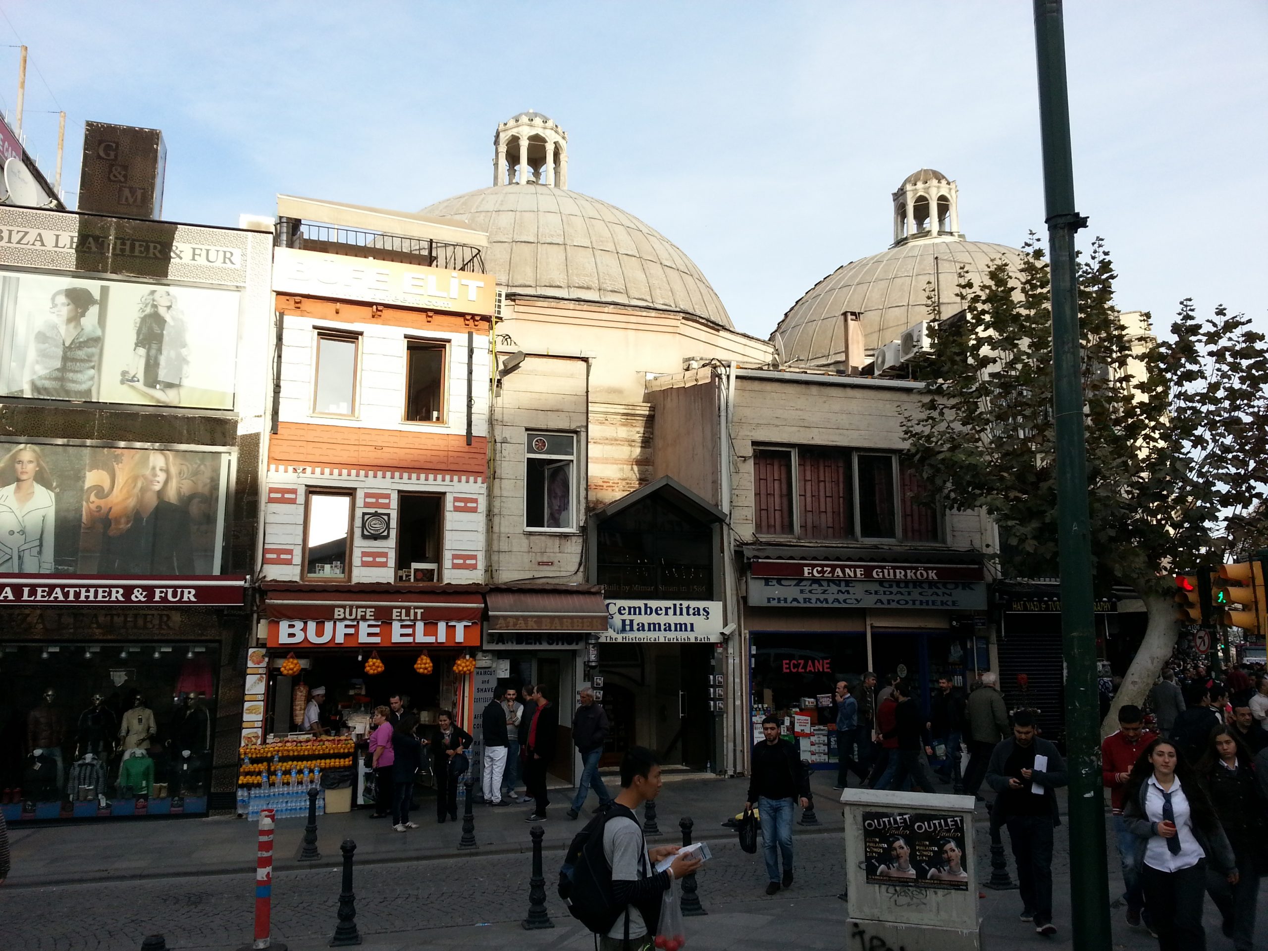 Чемберлиташ хамам в Стамбуле