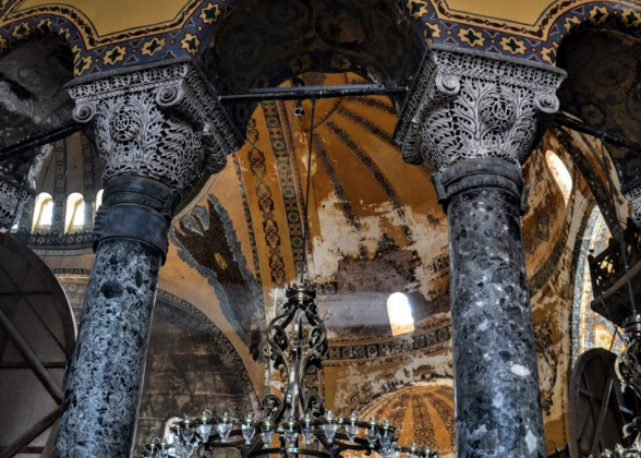 Мечеть Айя-София внутри